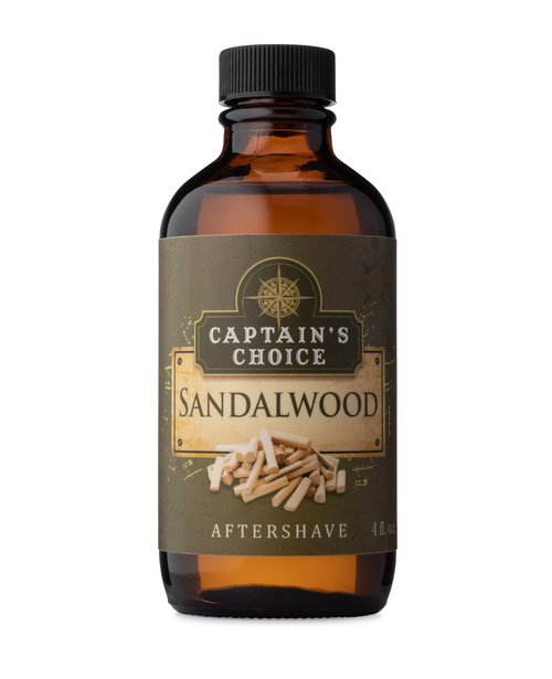 Captain's Choice Aftershave - Sandalwood