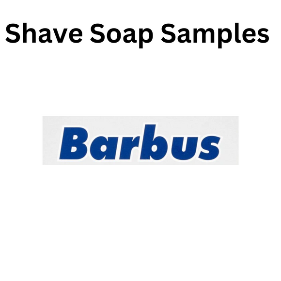 Barbus - Shave Soap Samples - 1/4oz