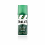 Proraso Green Shaving Foam W/ Eucalyptus & Menthol Mousse 100 ml