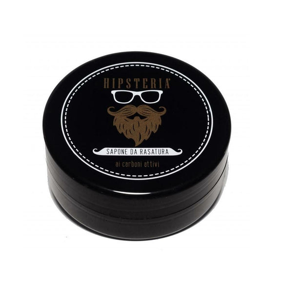 Hipsteria Black Shaving Cream Soap