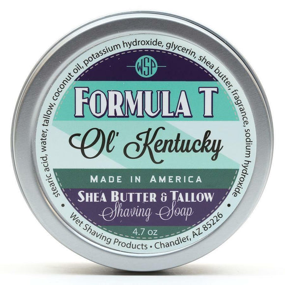 Wet Shaving Products - Ol' Kentucky - FORMULA T Shaving Soap - 4.7oz