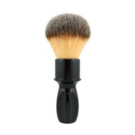 RazoRock 400 Plissoft Synthetic Shaving Brush - Glossy Black Handle