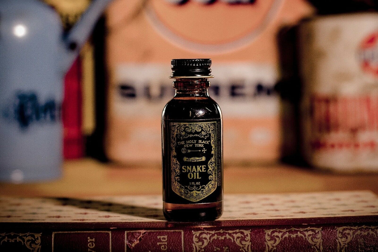 The Holy Black - Snake Oil - Pre-Shave & Beard Oil