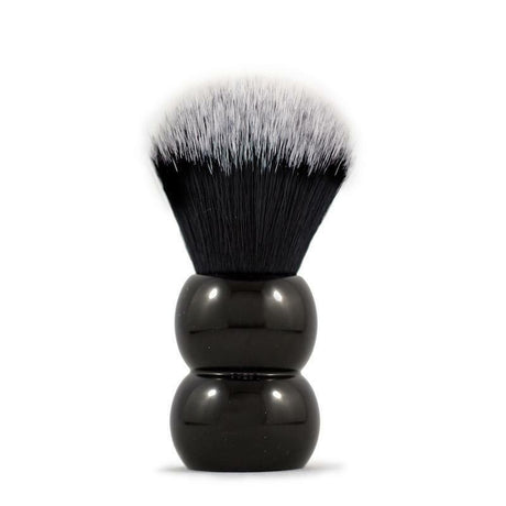 (Tuxedo) RazoRock Snowman Shaving Brush - With Tuxedo Plissoft Synthetic Knot