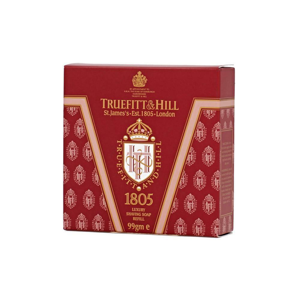 Truefitt & Hill - 1805 - Luxury Shaving Soap Refill Puck For Wooden Bowl