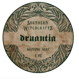 Southern Witchcrafts Shave Soap - Druantia - Vegan
