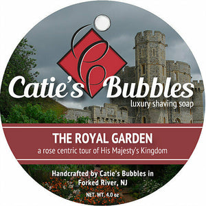 Catie's Bubbles - Royal Garden - Luxury Shaving Soap 4oz