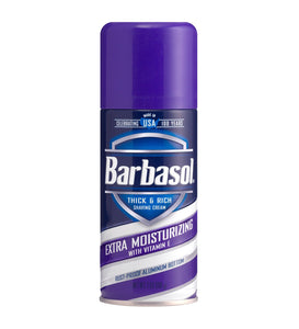 Barbasol - Extra Moisturizing with Vitamin E  & Rich Shaving Cream - 7 Ounces