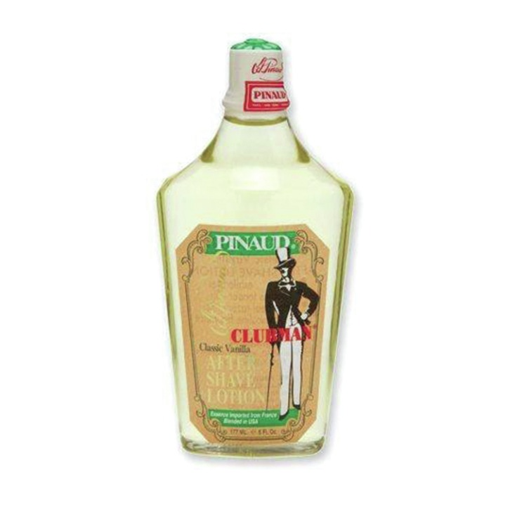 Clubman Classic Vanilla After Shave Cologne Lotion 6 oz.