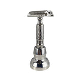 Timeless-Razor - Stainless Steel SLIM Edition Safety Razor with Stand
