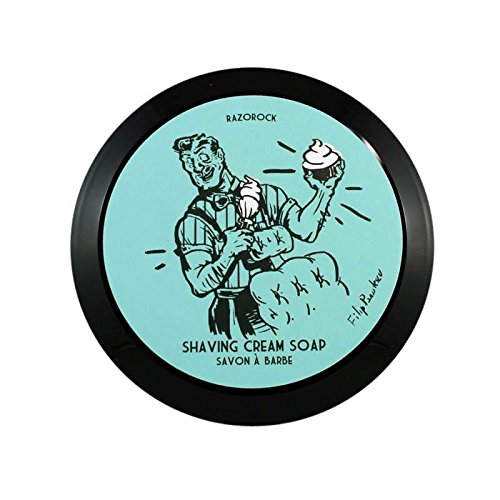 RazoRock BLUE BARBERSHOP Shaving Cream Soap