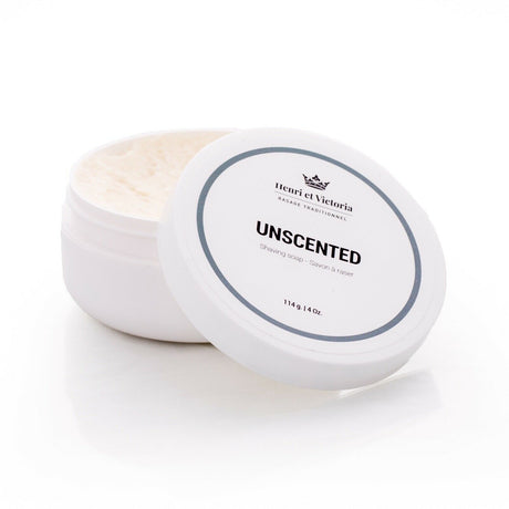 Henri et Victoria – Unscented Shaving Soap – 4 oz