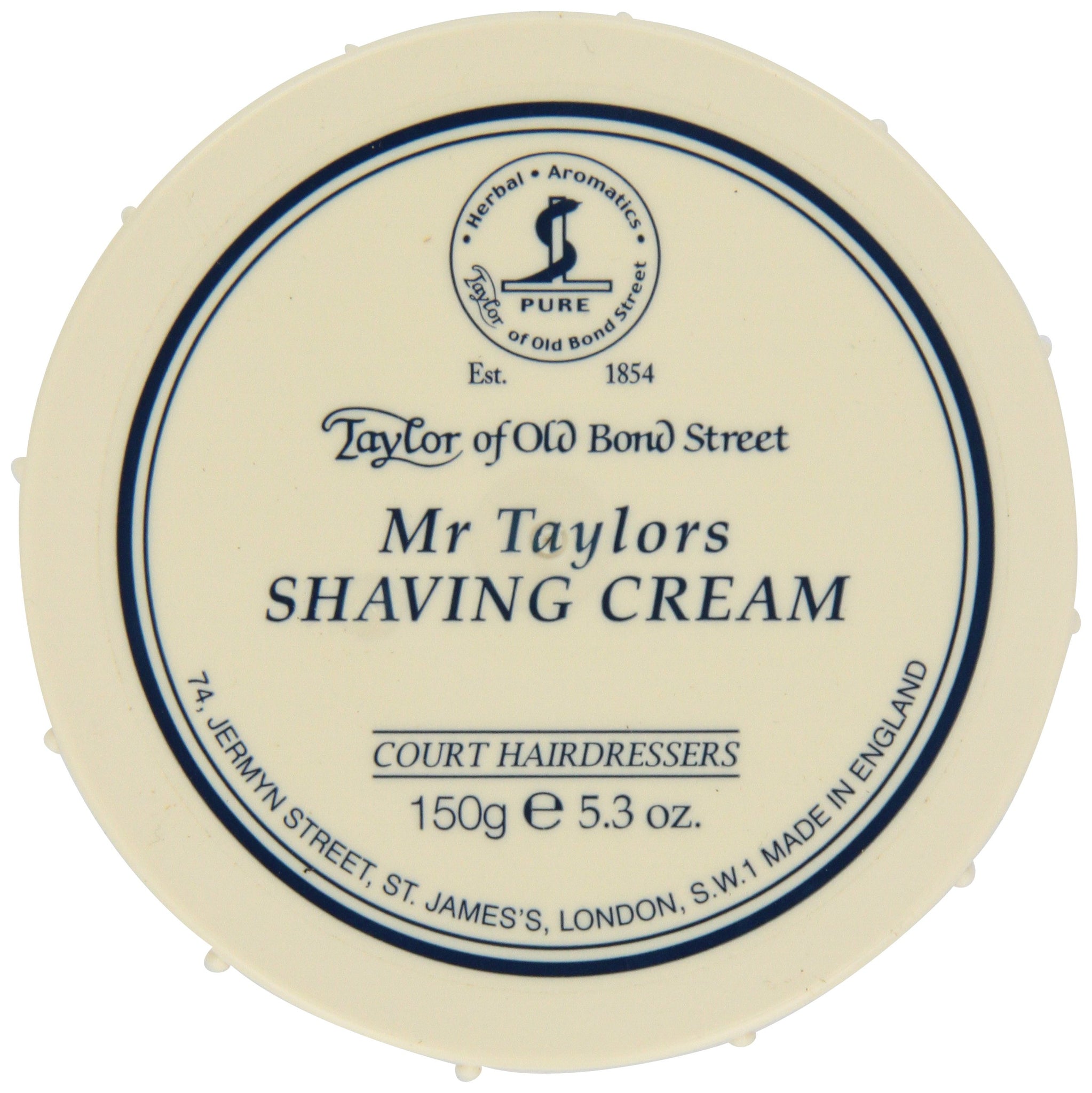 Taylor of Old Bond Street - Mr. Taylors Shaving Cream – The Razor Company