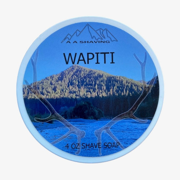 A A Shaving - Wapiti - Artisan Shaving Soap