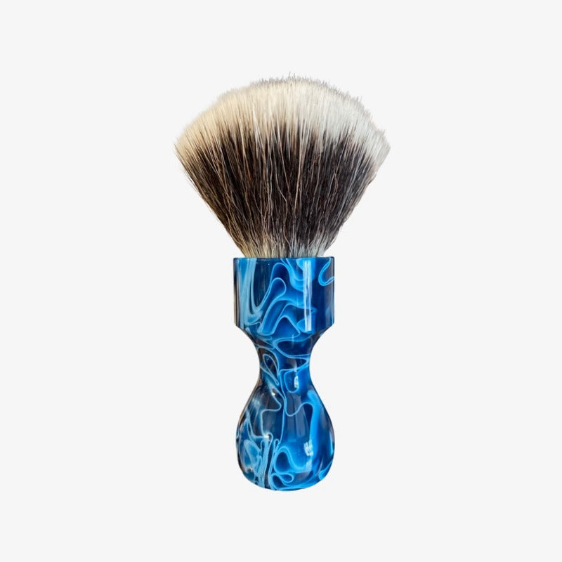 AP Shave Co. - 24mm G5C - Synthetic Shaving Brush - Blue Handle