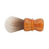 AP Shave Co. - 26mm Synbad Bulb - Orange Resin Synthetic Shaving Brush
