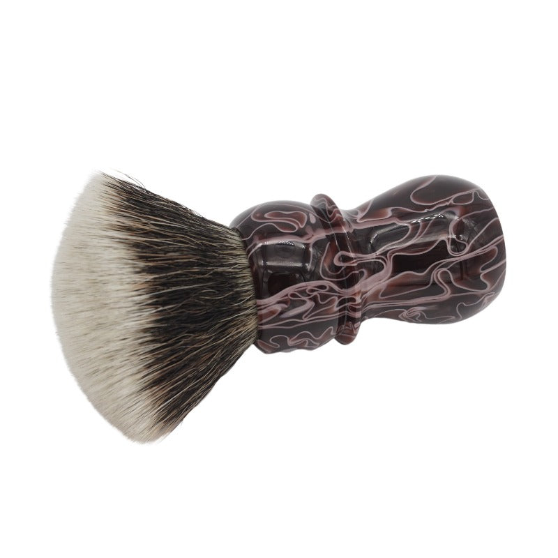 AP Shave Co. - 28mm G5C - Synthetic Shaving Brush - Mocha Brown Handle