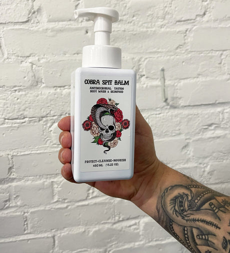 A&E & Cobra Spit Balm - Anti Microbial Wash - Tattoo Cleanser