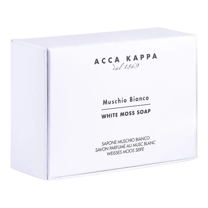 Acca Kappa - White Moss - Vegetable Based Bar Soap