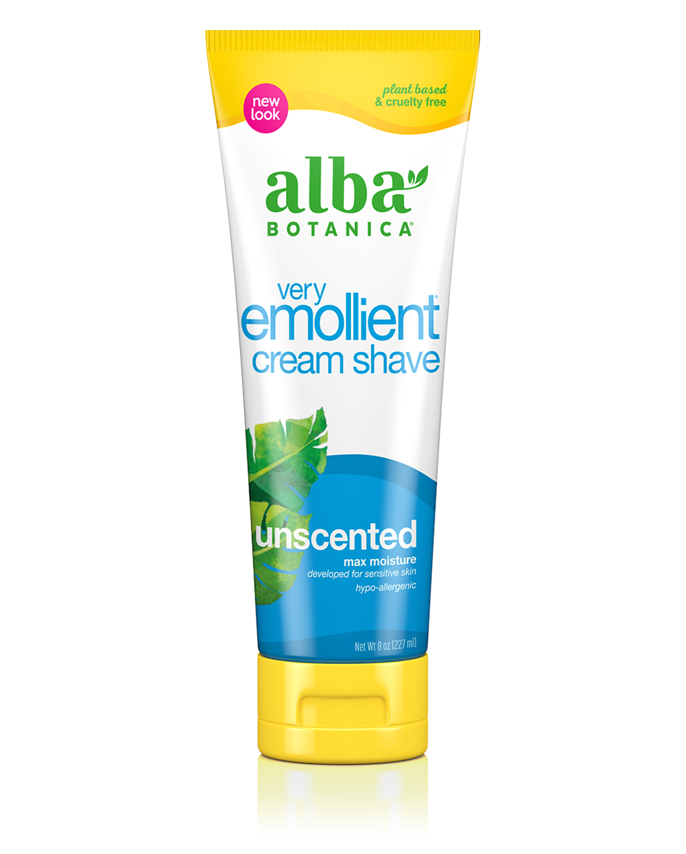 Alba Botanica - Unscented Shave Cream - 8oz