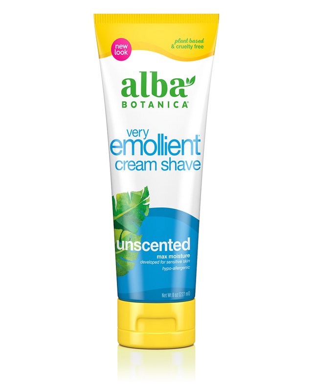 Alba Botanica - Unscented Shave Cream - 8oz