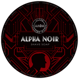 Alpha Shaving Works - Alpha Noir - Artisan Shaving Soap - 4oz