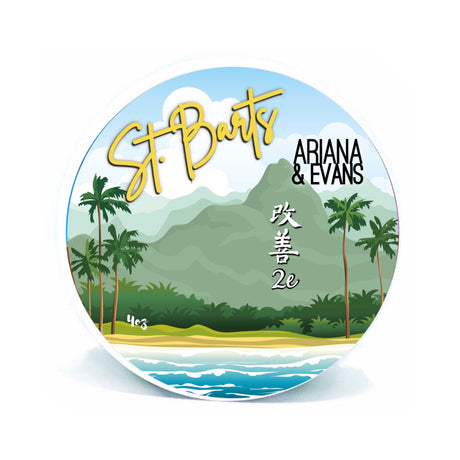 Ariana & Evans - St. Barts - K2E Base Shaving Soap