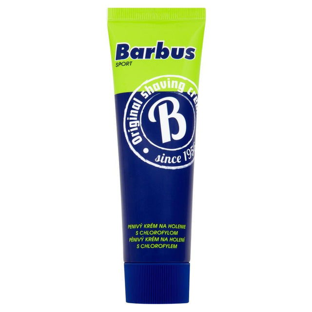 Barbus - Sport shaving cream with chlorophyll - 75gr