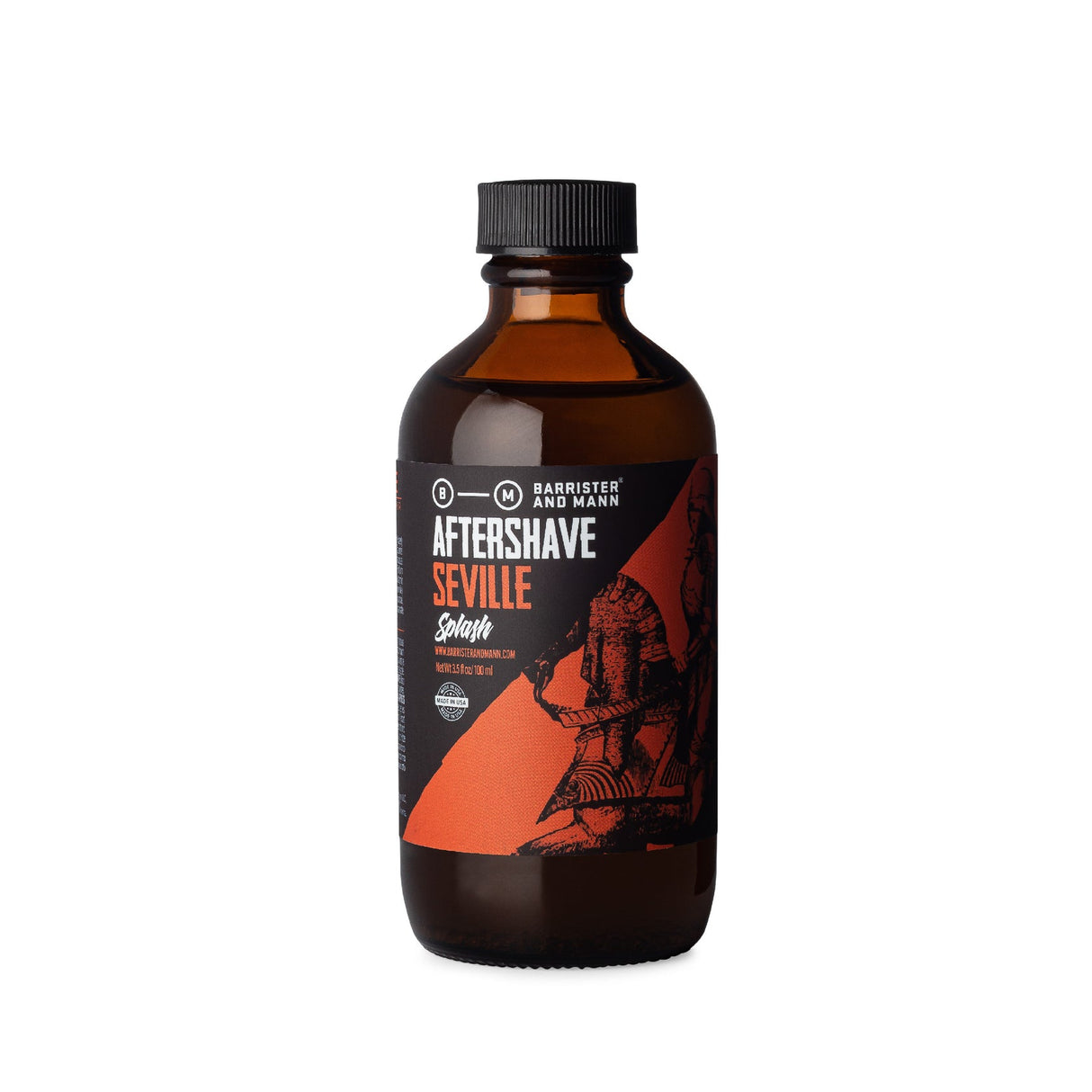 Barrister and Mann - Seville - Aftershave Splash - 3.5oz