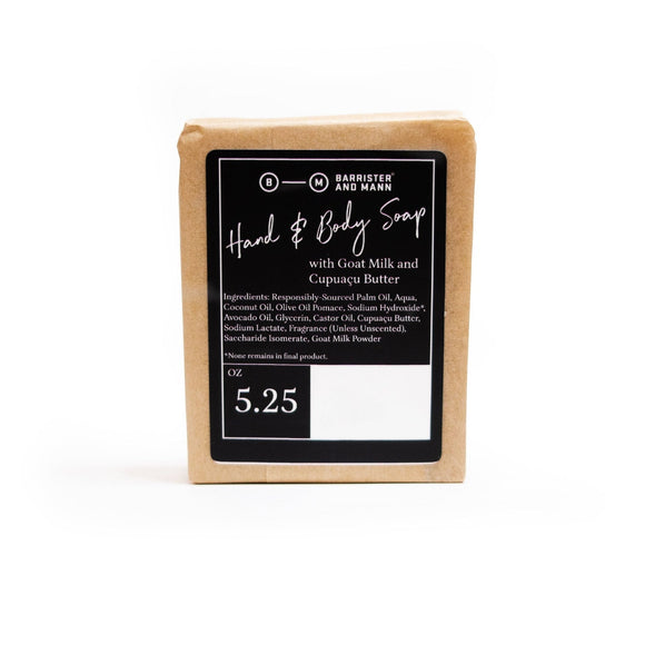 Barrister and Mann - Cheshire - Hand & Body Bar Soap