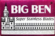 Big Ben - Super Stainless Purple Double Edge Blades - Pack of 10 Blades