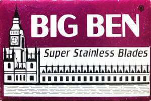 Big Ben - Super Stainless Purple Double Edge Blades - Pack of 10 Blades