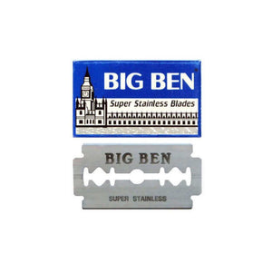 Big Ben- Super Stainless Steel Double Edge Blades - Pack of 5 Blades