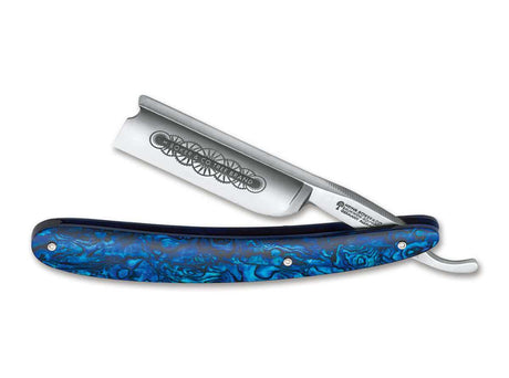 Boker  - 7/8 Blade - Blue Shell - Straight Razor