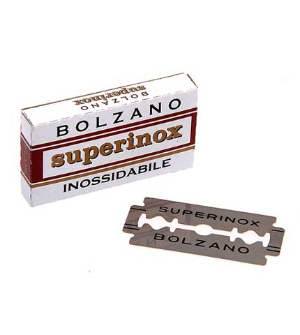 Bolzano - Superinox Double Edge Razor Blades - 5 Blades