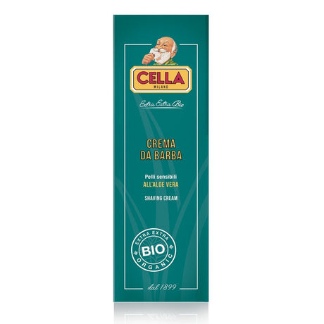 Cella Milano is providing a gentler way to shave with its Bio Organic Shaving Cream with Aloe Vera. With nourishing ingredients that include organic aloe vera, coconut oil, olive oil, and bamboo leaf, the Shaving Cream keeps skin hydrated during and after the shave. Providing rich lubricating cushion, it makes it easier for the blade to glide across skin, resulting in close and smooth shave. 