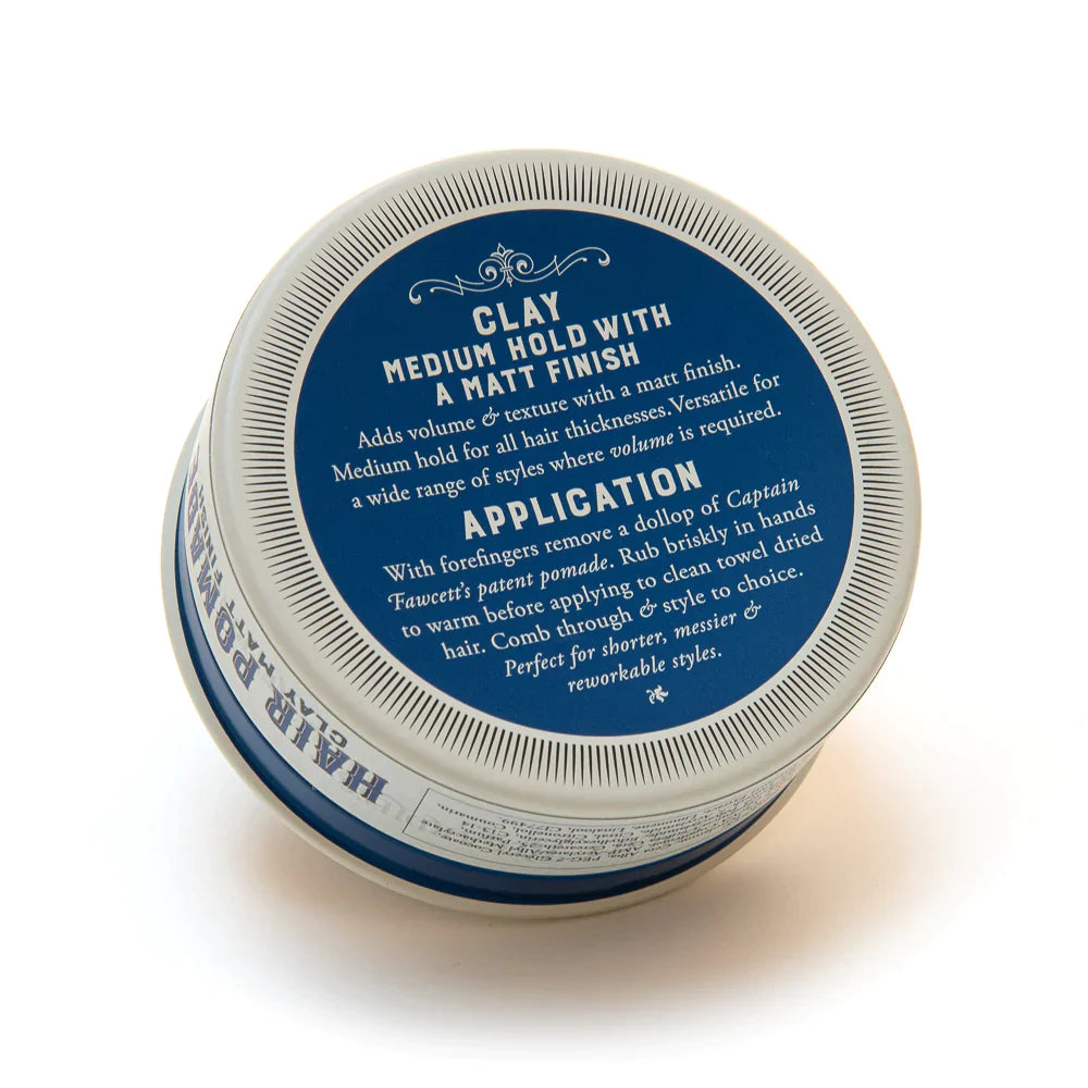 Captain Fawcett - Matt Clay Blue - Pomade 100 g