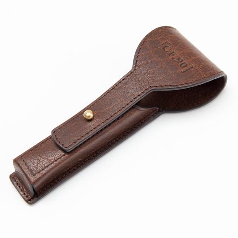 Captain Fawcett's - Hand Crafted Leather Double Edge Razor Case