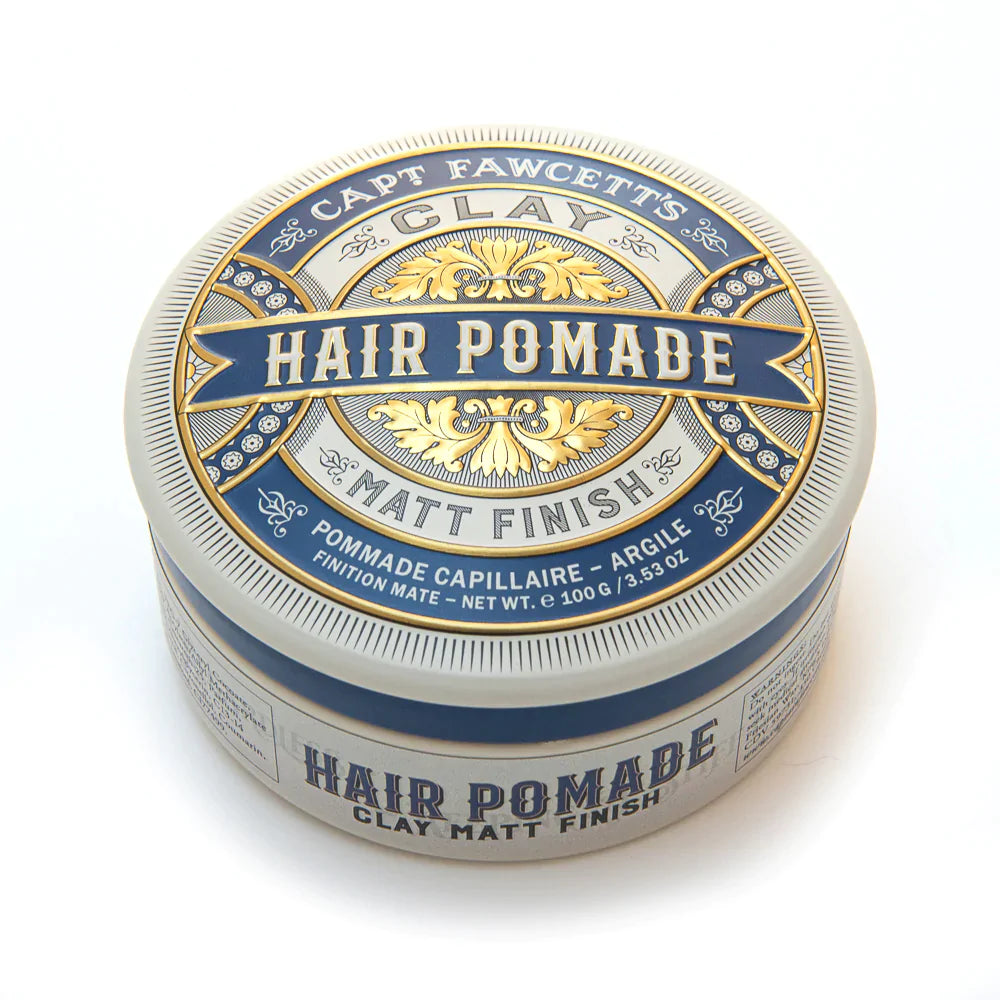 Captain Fawcett - Matt Clay Blue - Pomade 100 g