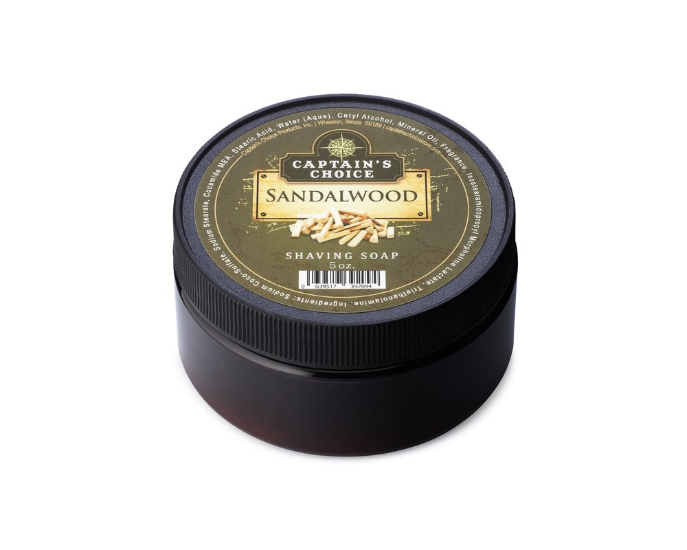 Captain's Choice - Shave Soap Samples - 1/4oz