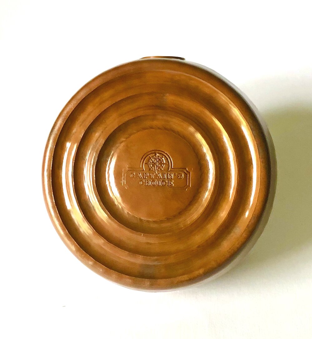 Captain's Choice - Lather Bowl - Copper