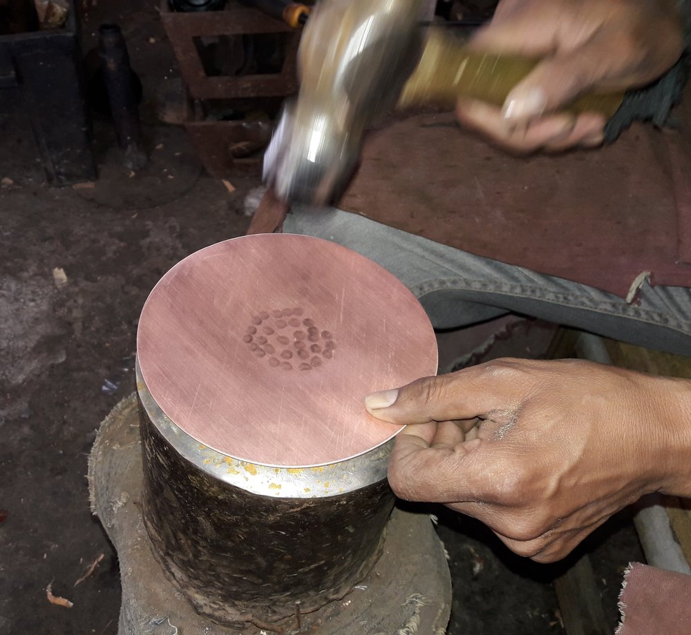 Captain's Choice Copper Lather Bowl Standard