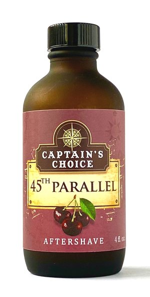 Captain's Choice - 45th Parallel -  Aftershave Splash