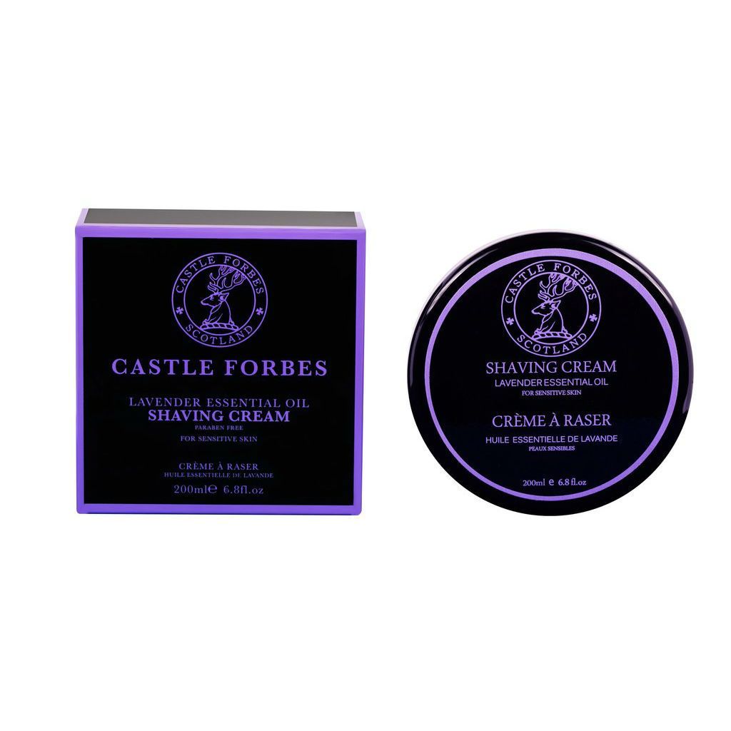 Castle Forbes Lavender Oil Shaving Cream