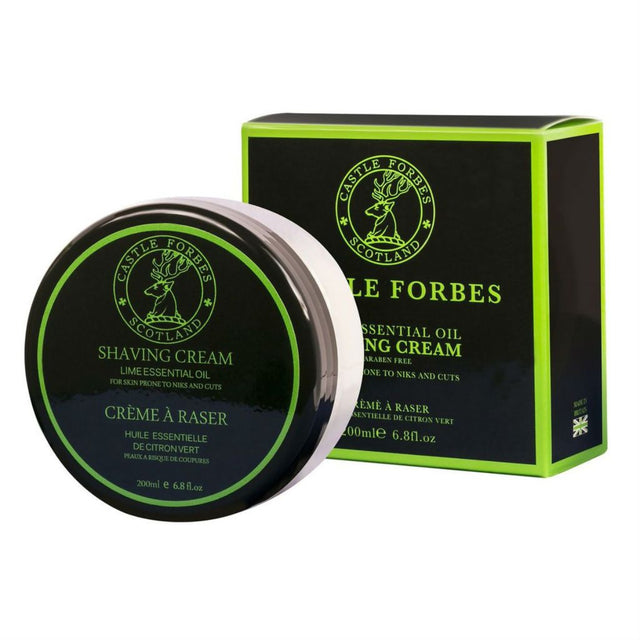 Castle Forbes Lime Oil Shaving Cream 6.8oz