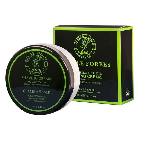 Castle Forbes - Lime Oil Shaving Cream