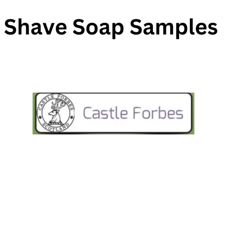 Castle Forbes - Shave Soap Samples - 1/4oz