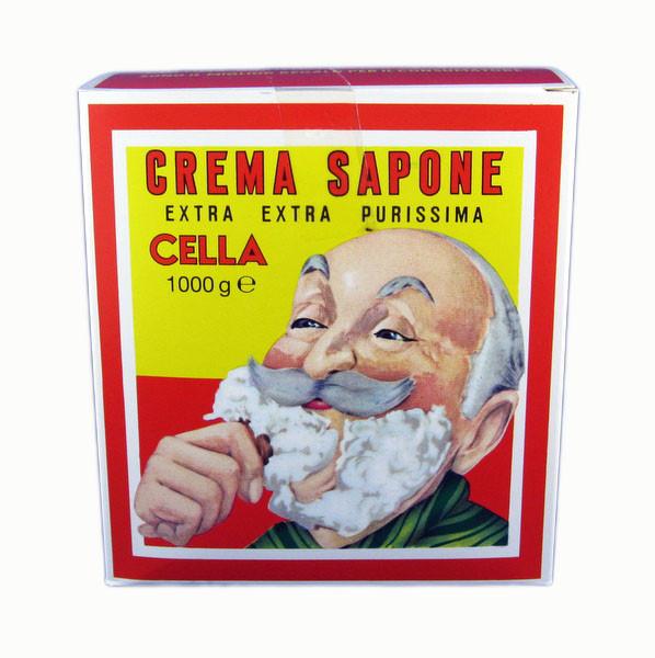 Cella Shaving Cream Soap XL Giant Size 1000g Almond Scent