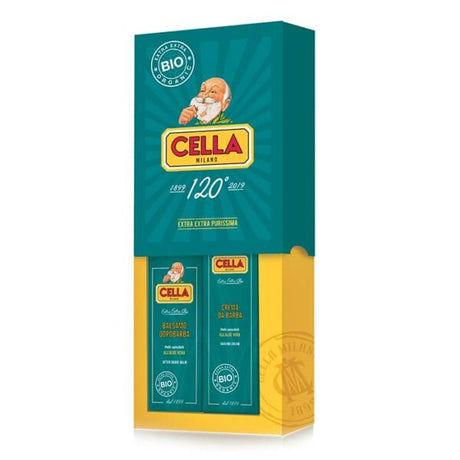 Cella Milano - Organic Shaving Set (Shaving Cream & Aftershave Balm)