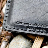 Chicago Comb - Dublin Horween Leather Sheath - Black or Tan